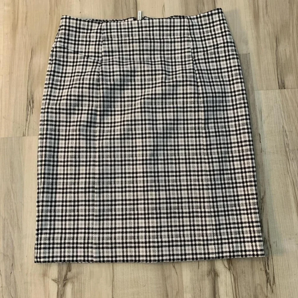 Michael‎ Kors plaid mini pencil skirt Size small